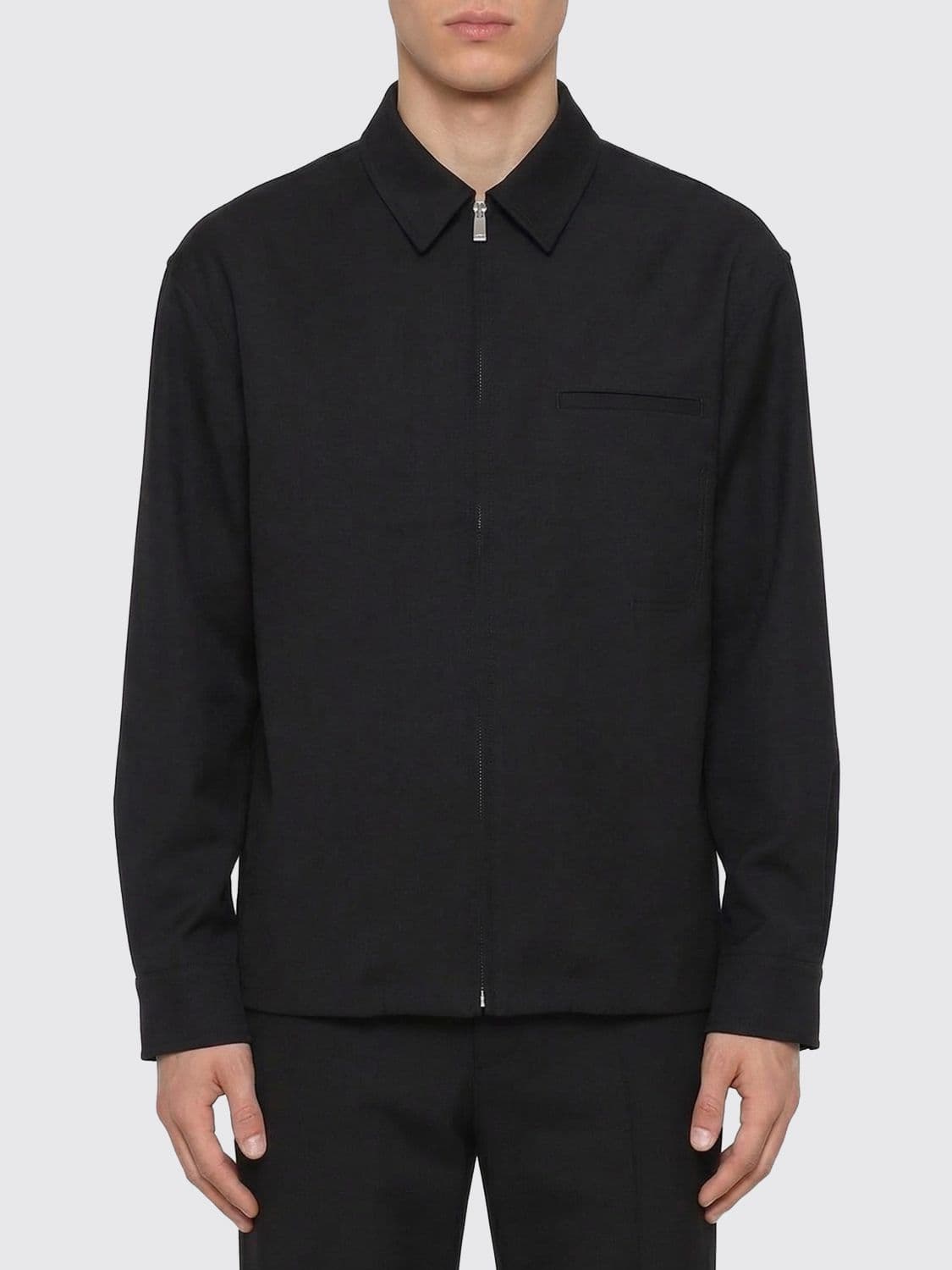 Jacquemus The Mecano Wool Blend Shirt