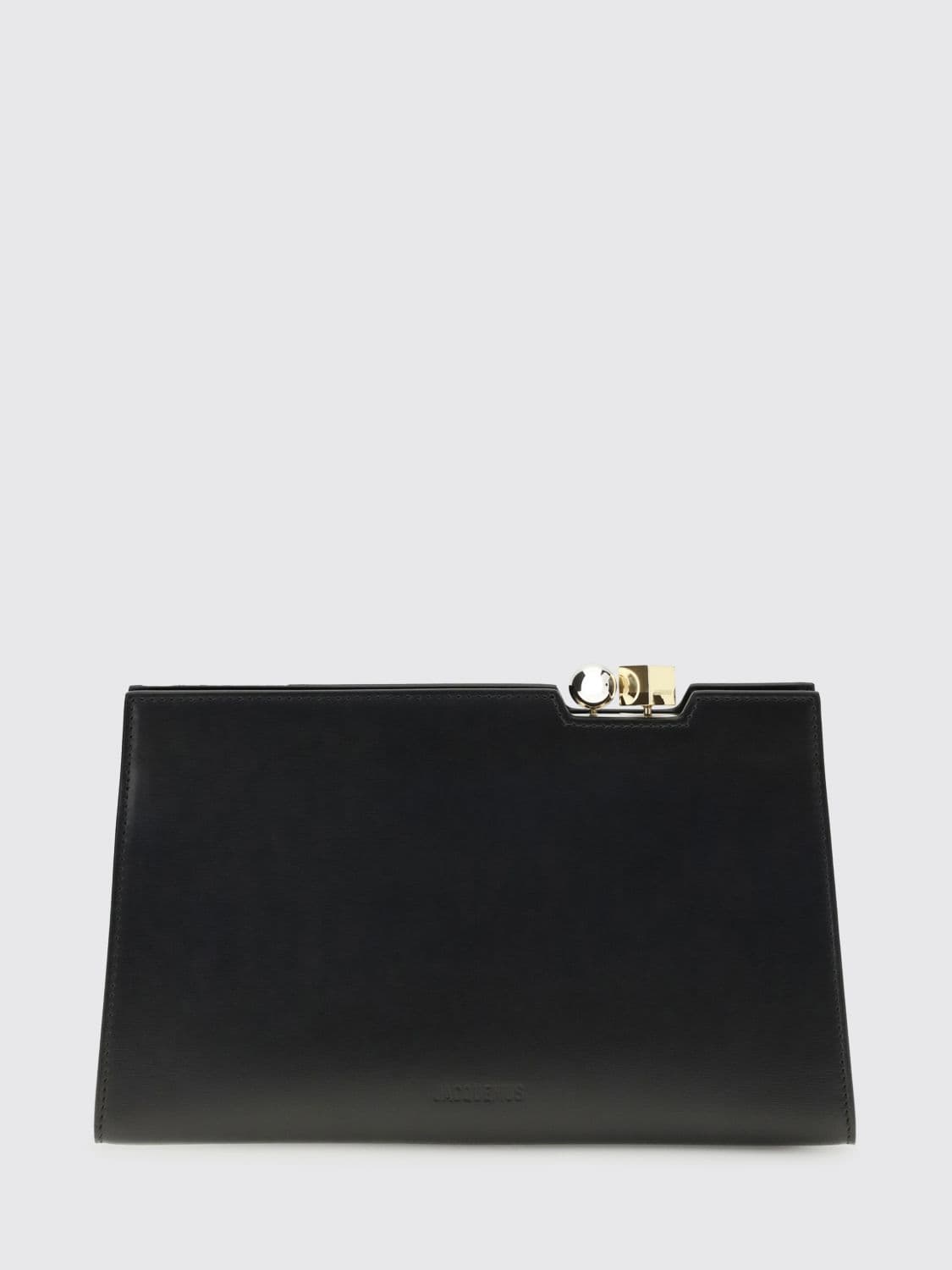 Jacquemus Le Salon Calf Leather Clutch Bag