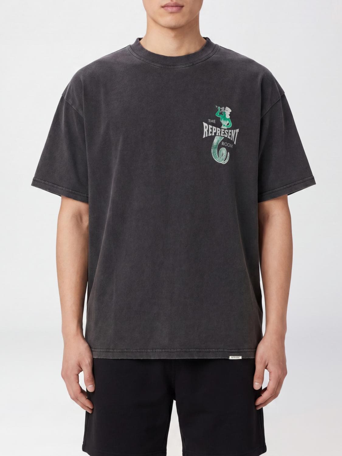 Represent Printed Cotton T-Shirt