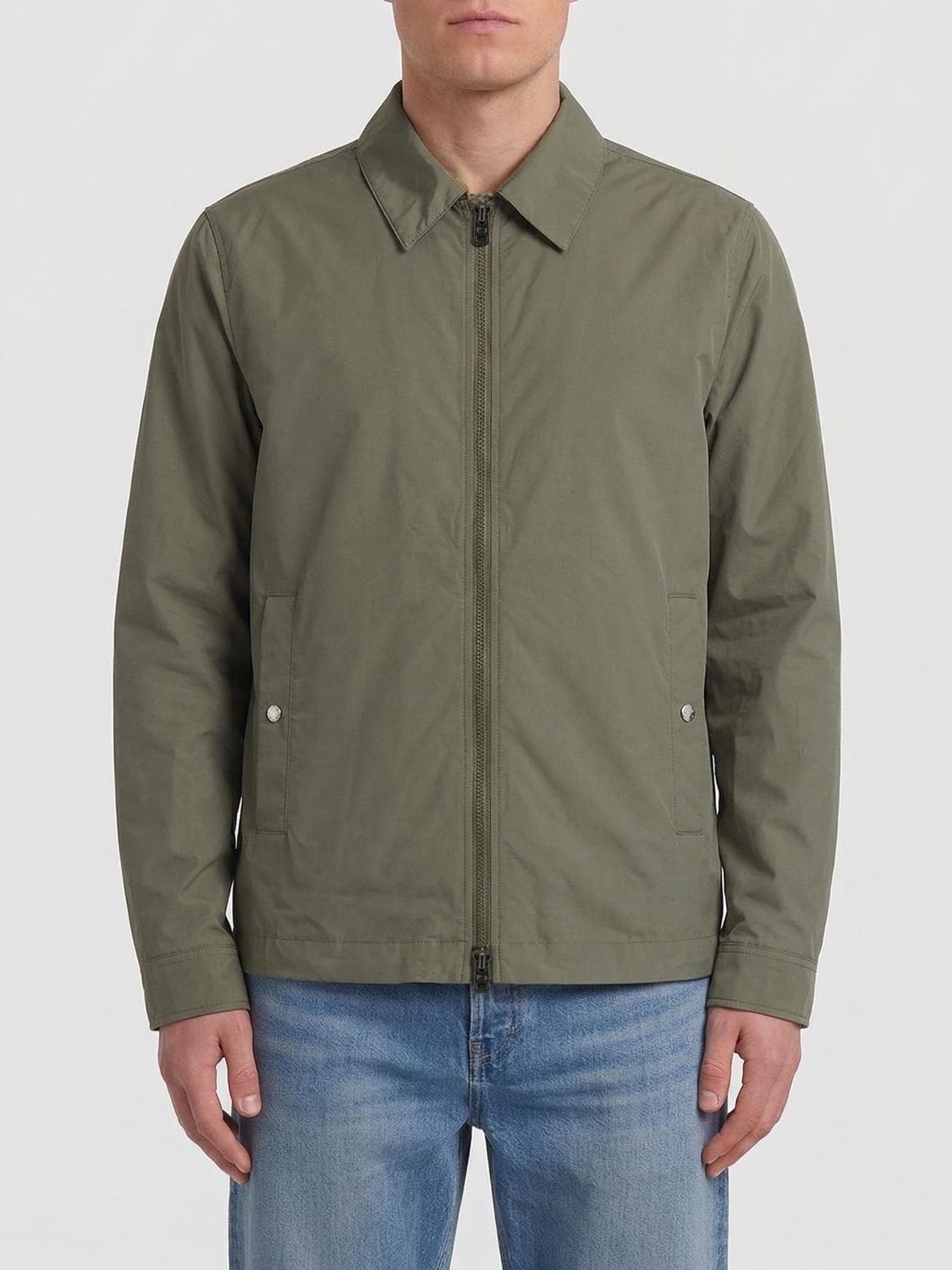 Woolrich Polyester Shirt Jacket