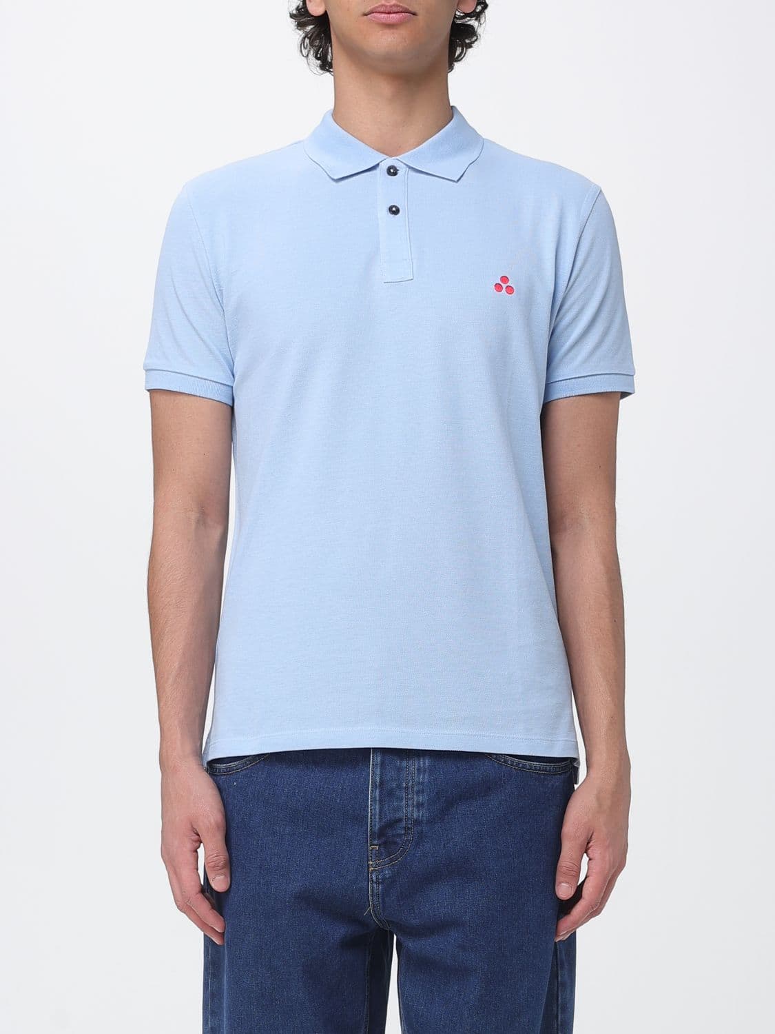 Peuterey Cotton Polo Shirt with Logo