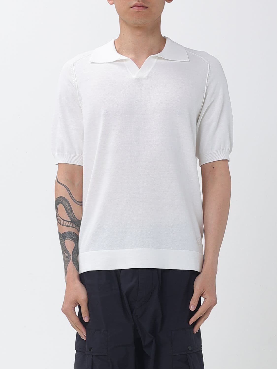C.p. Company C. P. COMPANY Cotton Knit Polo Shirt
