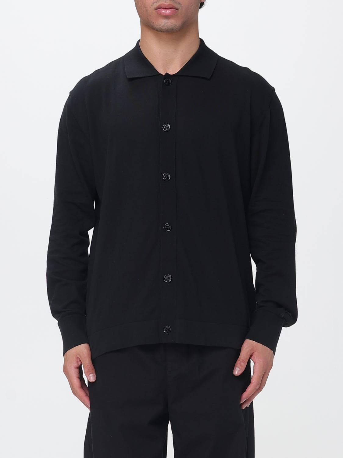 Paolo Pecora Cotton Polo Cardigan