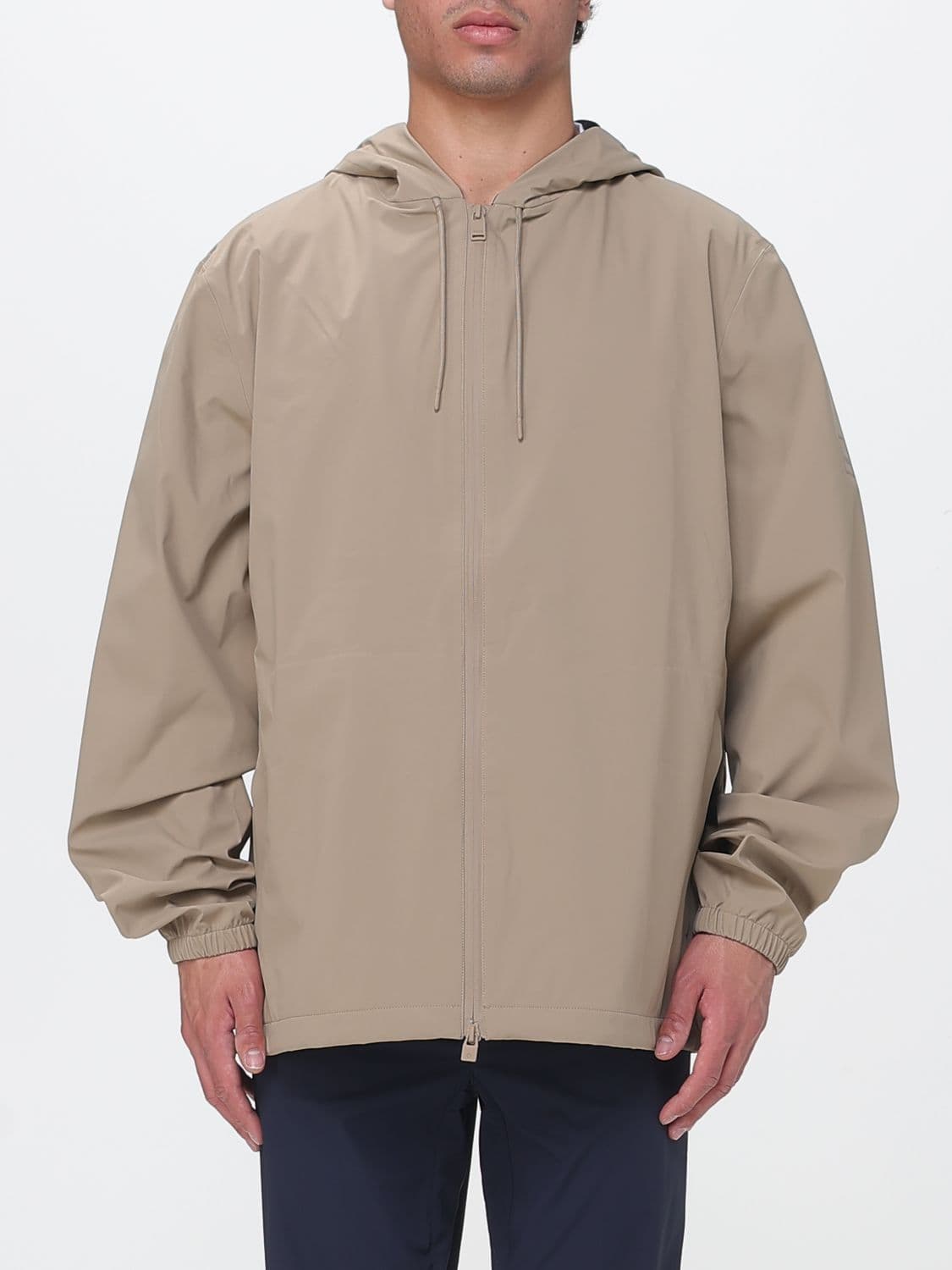 Rains Suva Jacket in Technical Fabric with Hood