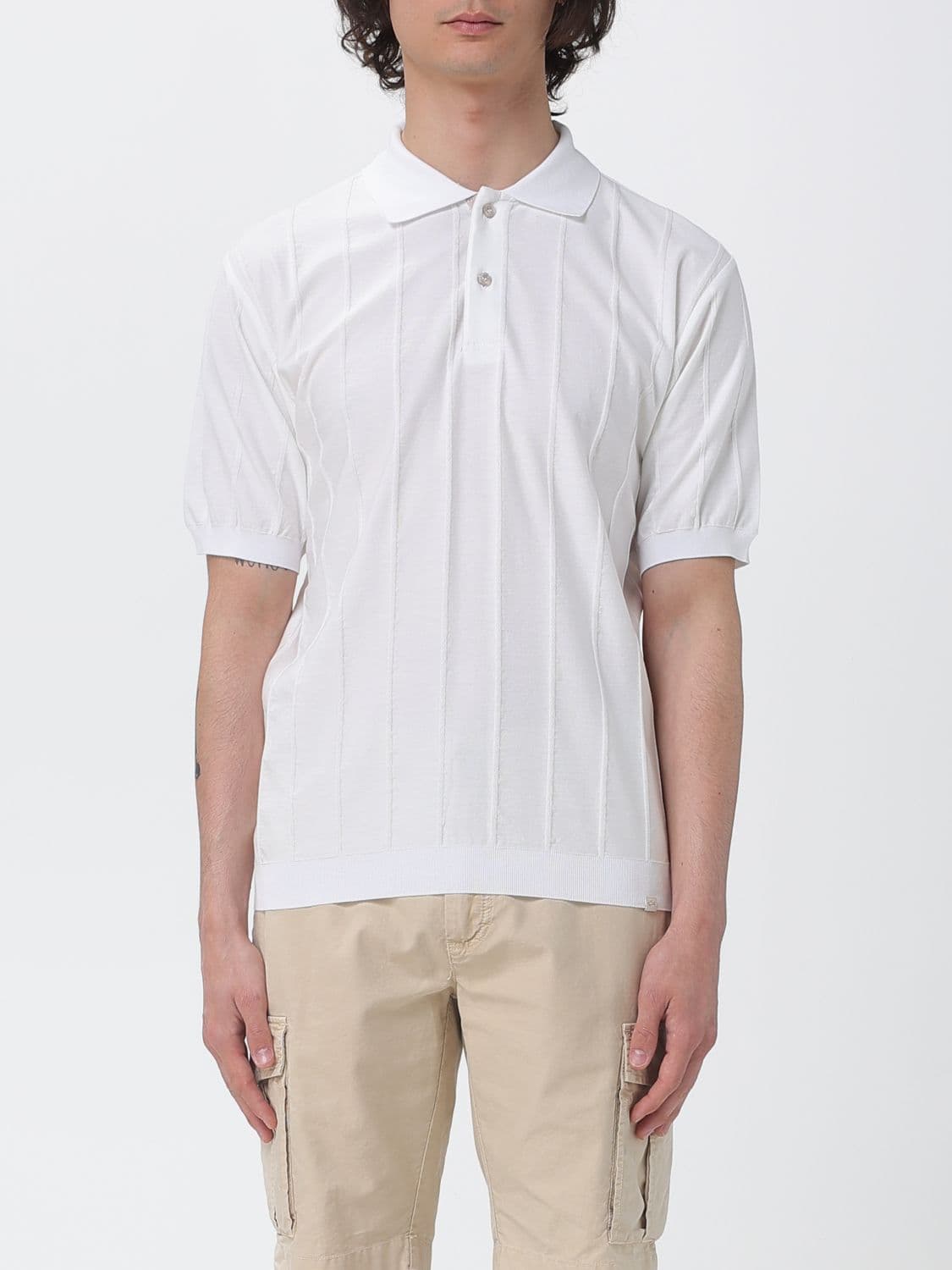 Paul & Shark Cotton Knit Polo Shirt