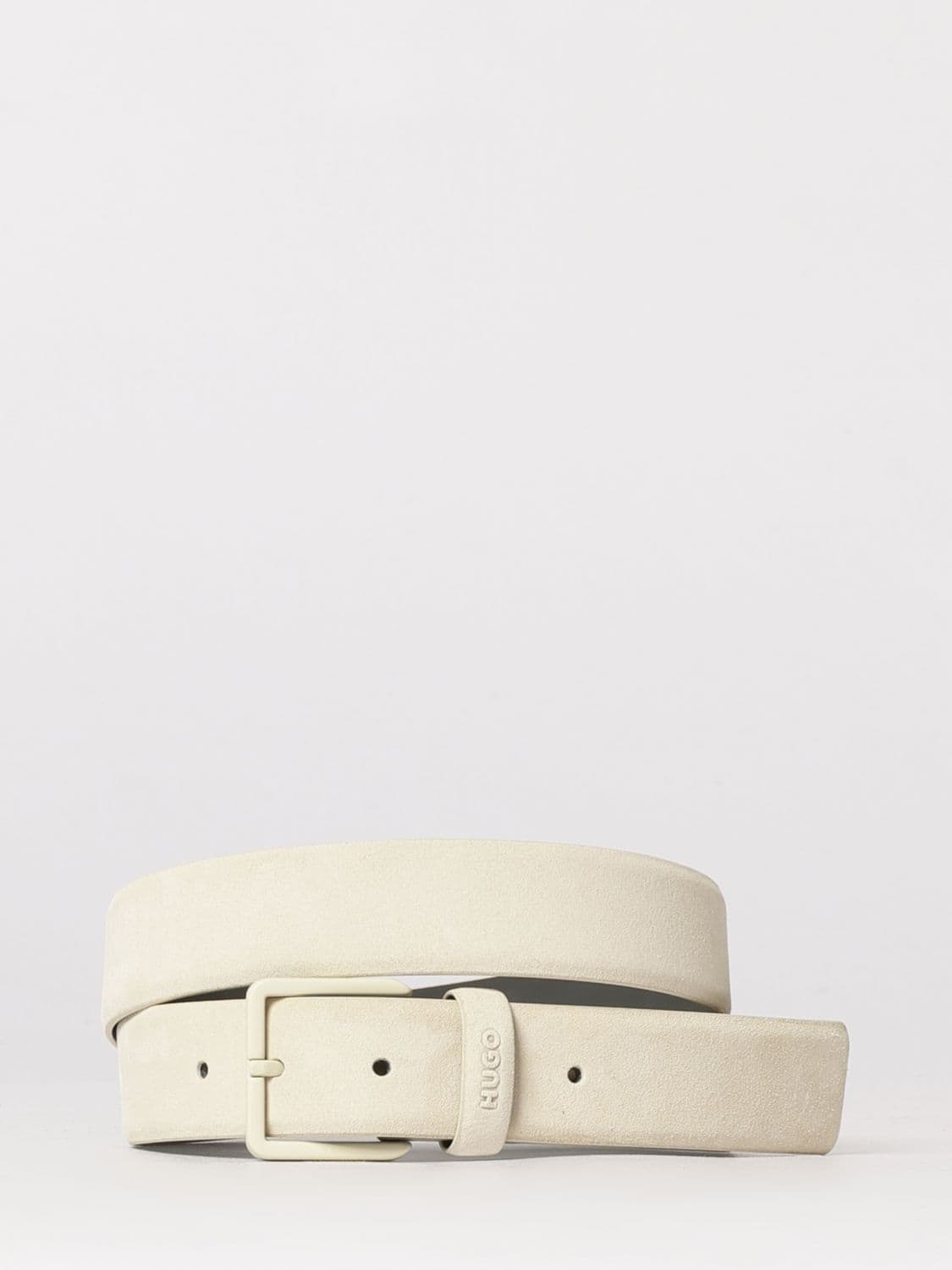 Hugo Solid Color Suede Belt · 100