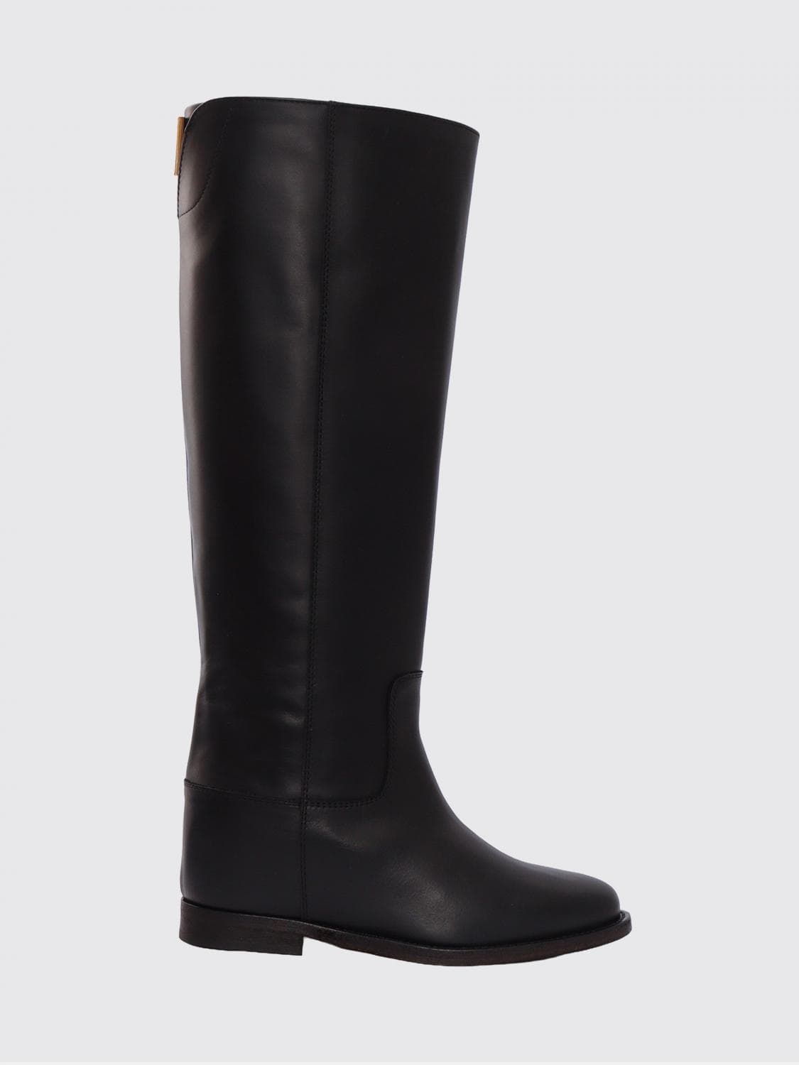 Via Roma 15 Leather Wedge Boot