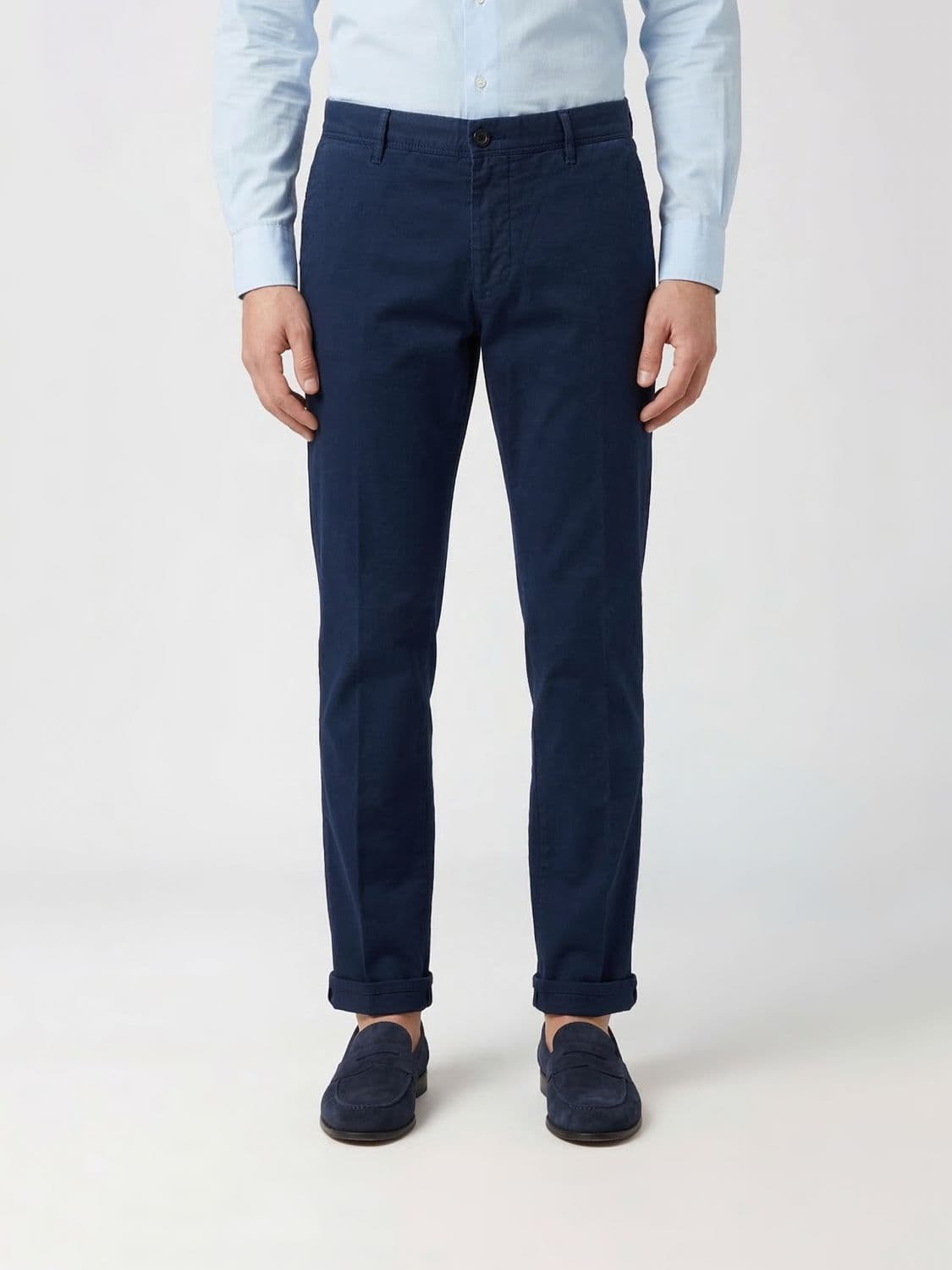 Incotex Stretch Cotton Chino Trousers