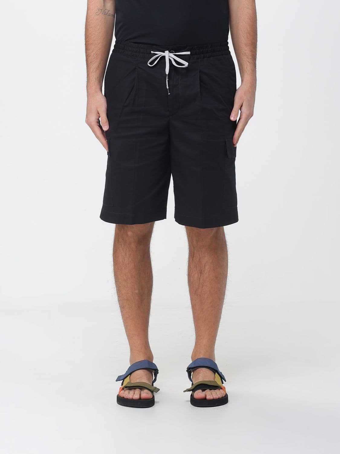 Pt Torino Cotton Cargo Shorts