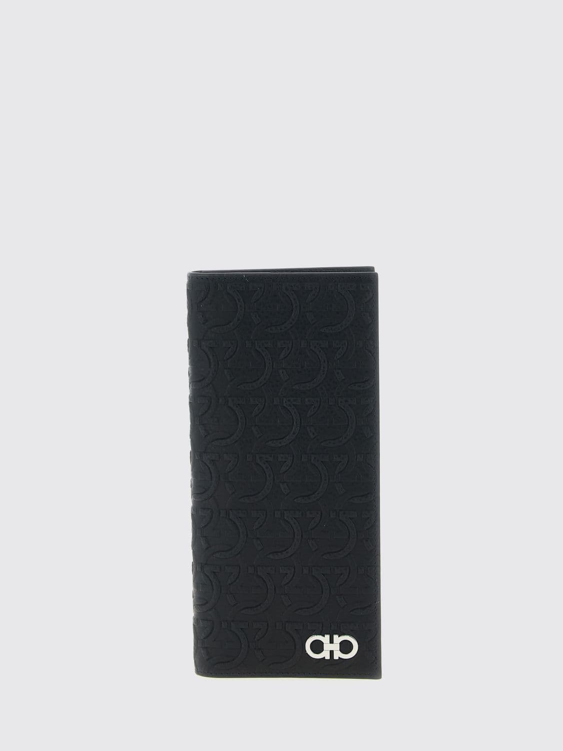Ferragamo Gancini Grained Calf Leather Wallet · OS