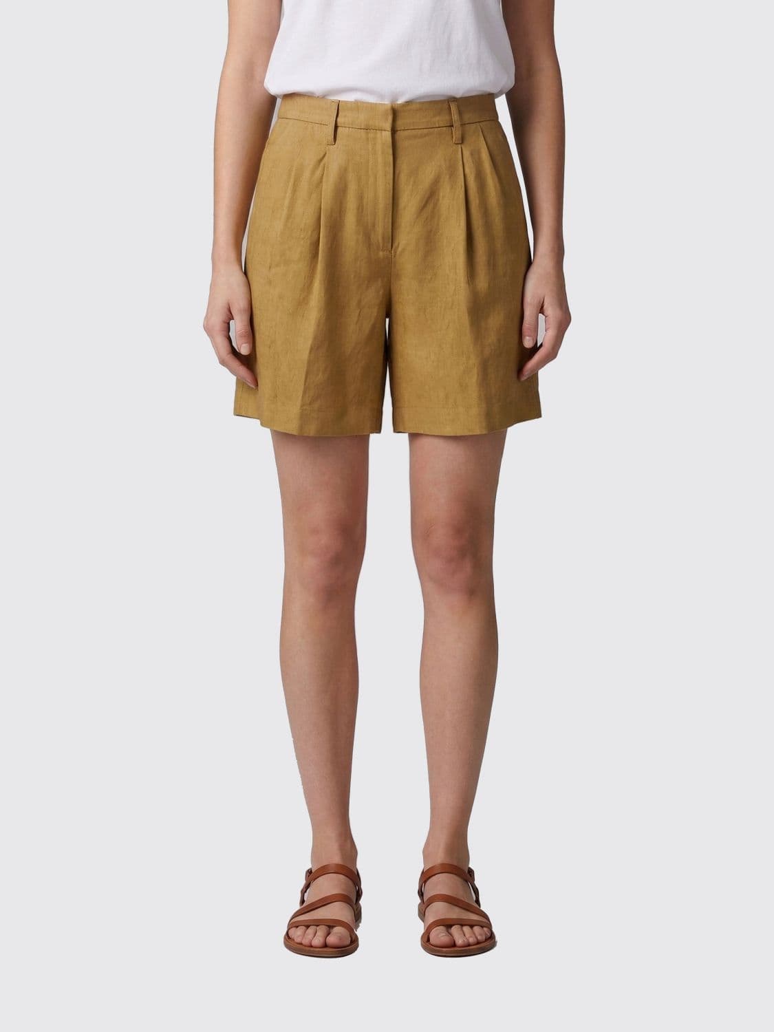 Forte Forte Linen Blend Shorts