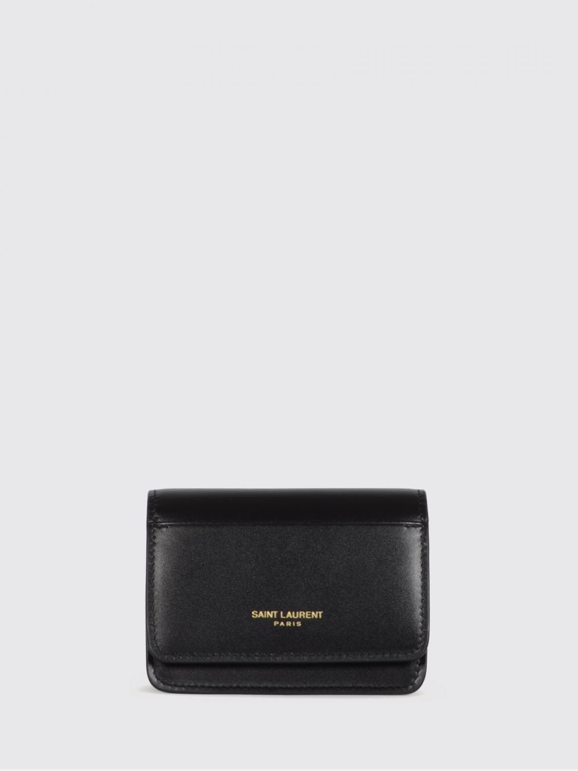 Saint Laurent Leather Card Holder · OS