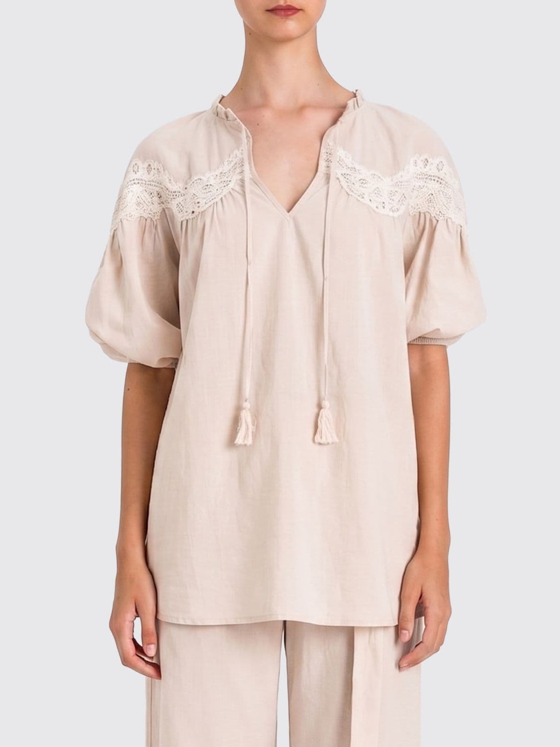 Twinset U & b Cotton Blouse