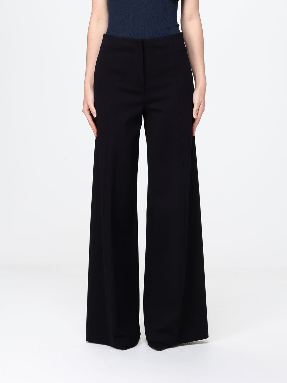 Liviana Conti Eric Viscose Blend Palazzo Trousers