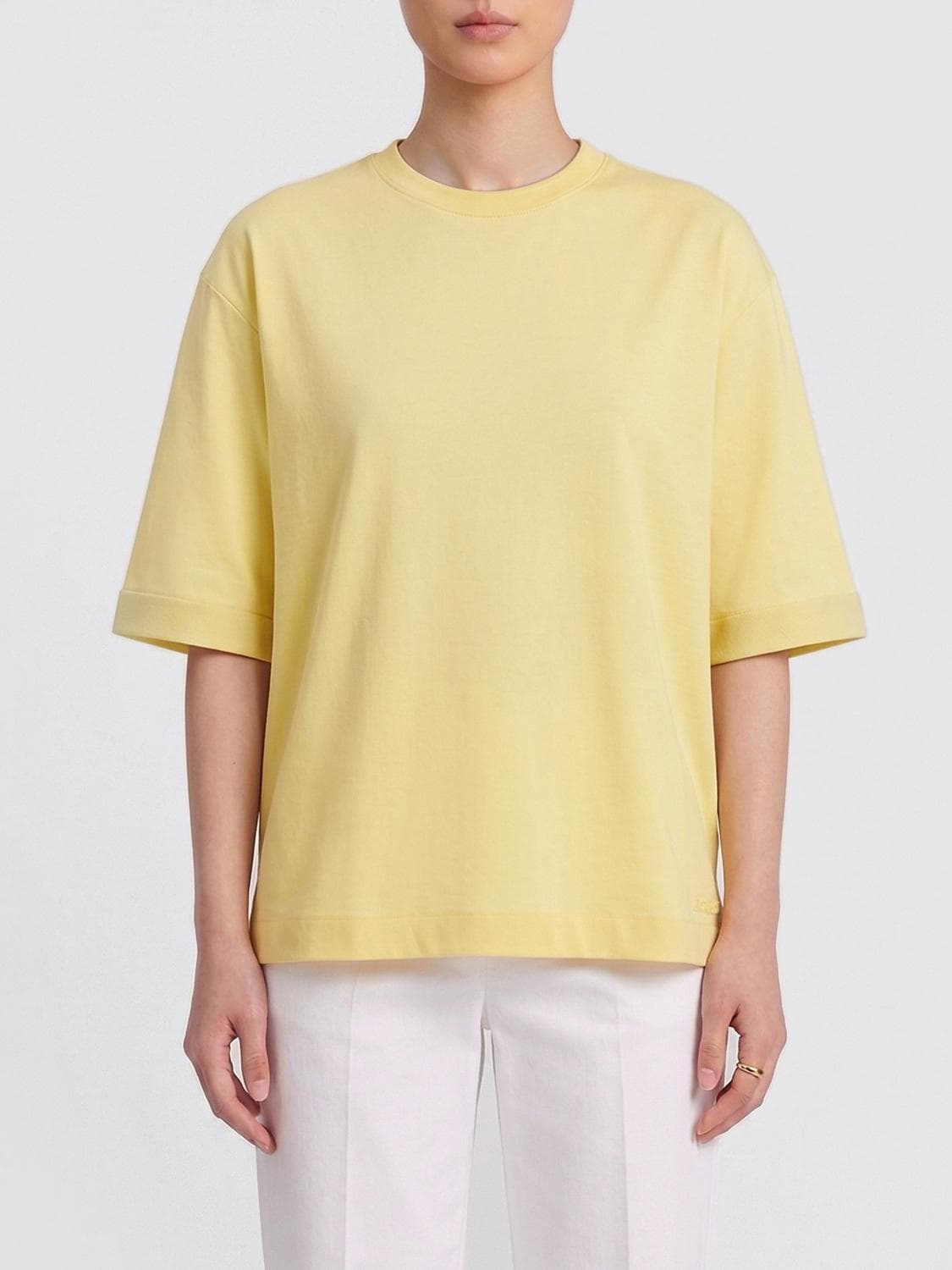 Jacquemus Basic Polyester T-shirts