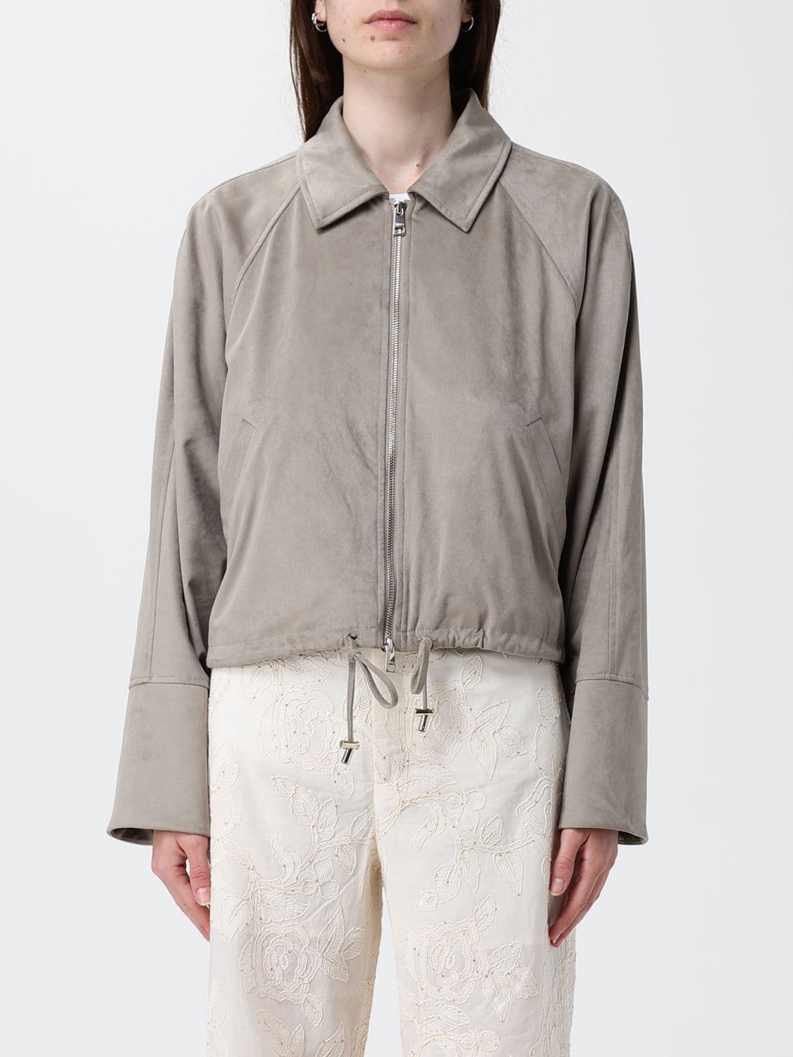 Liu Jo Suede Shirt Jacket · 42