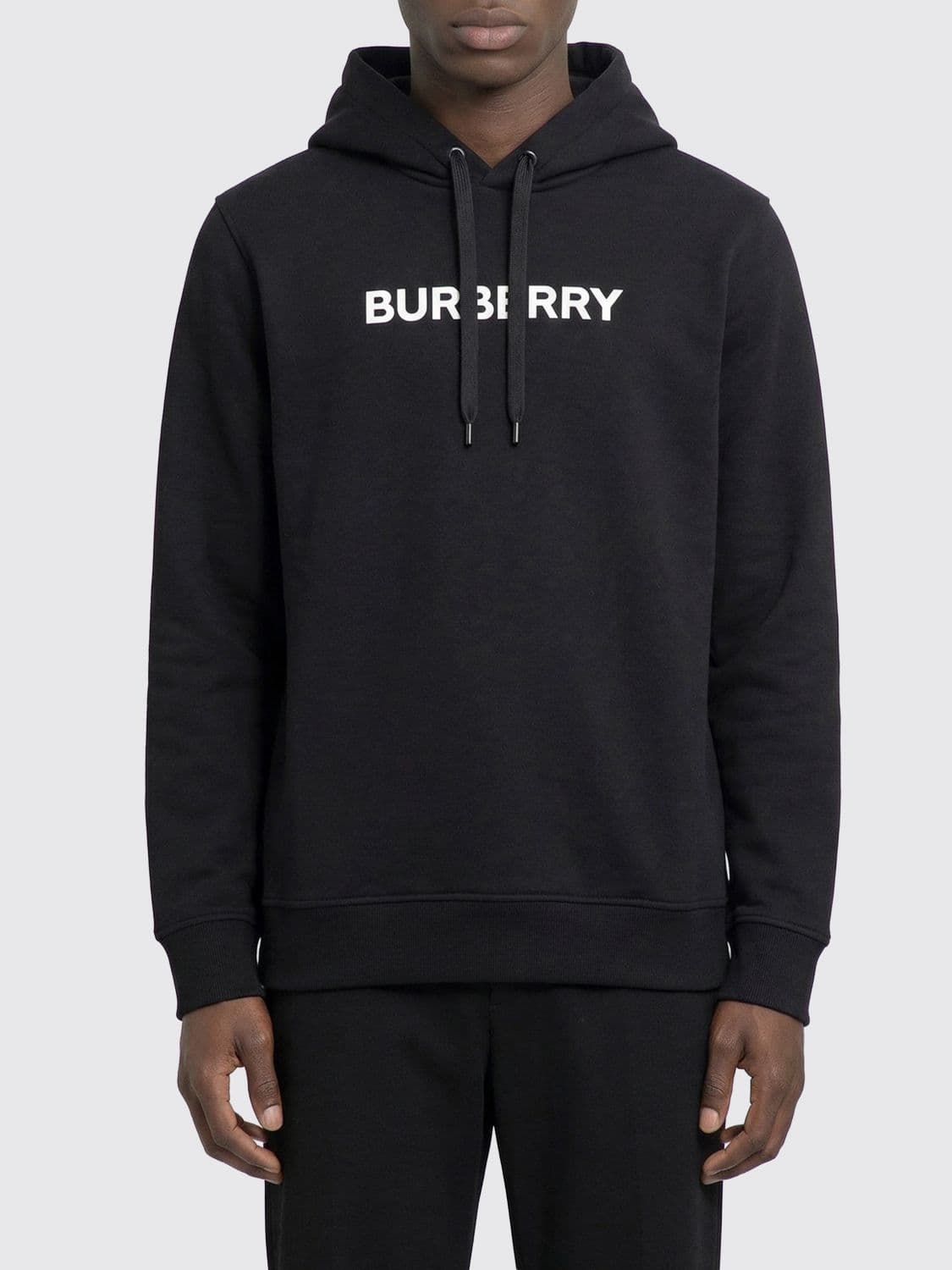 Burberry Logo Cotton Hoodie