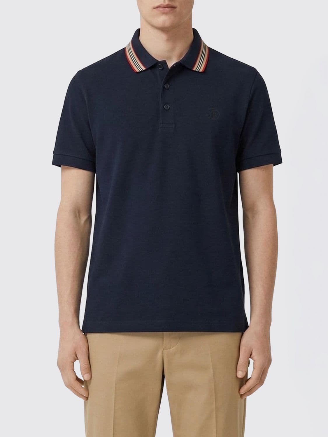 Burberry TB Monogram Cotton Polo Shirt · S