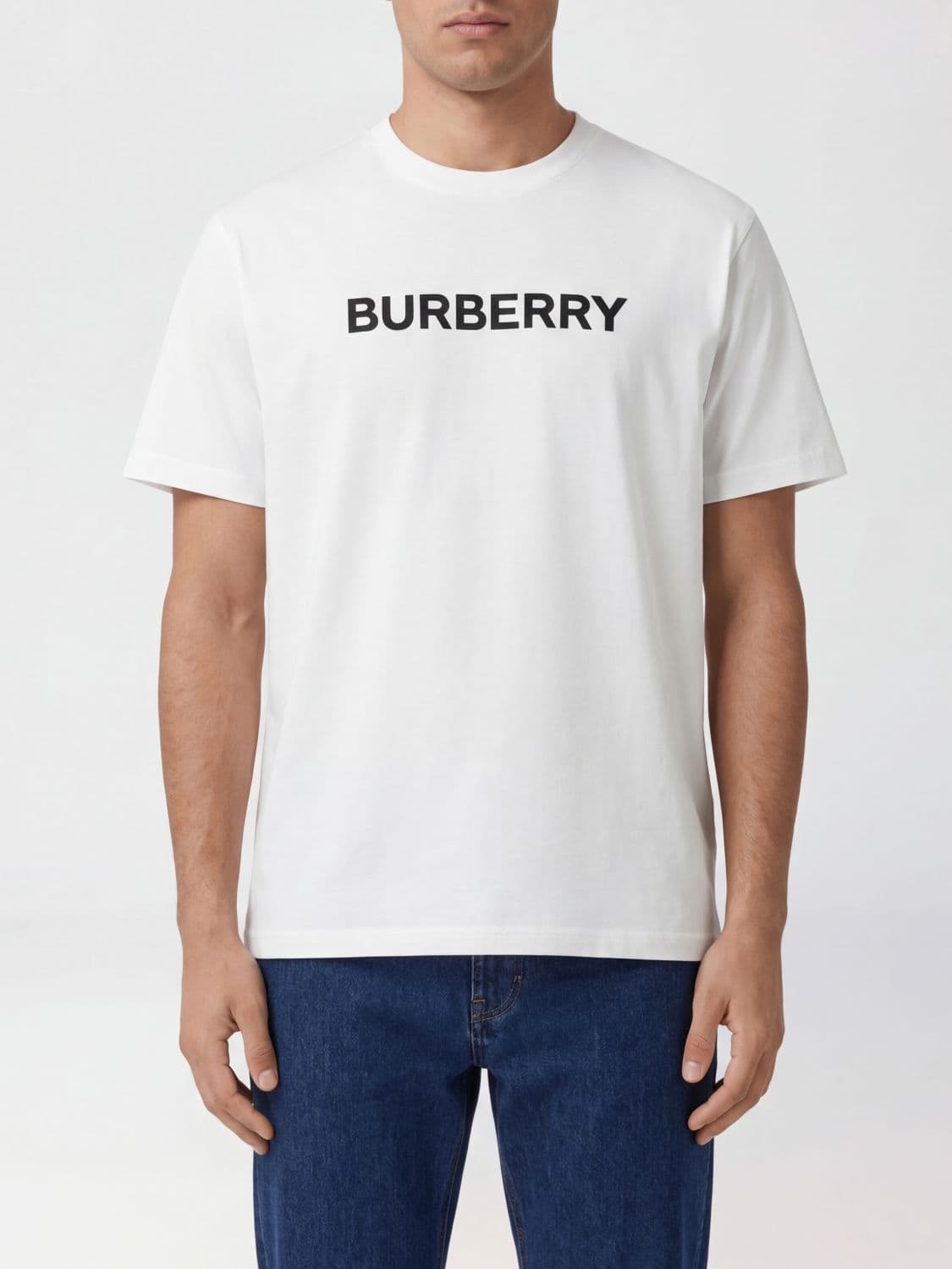 Burberry Cotton T-shirt with Logo