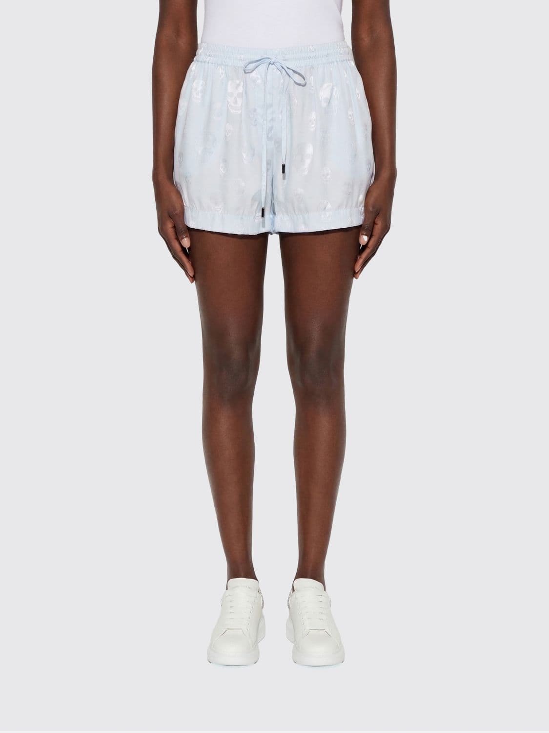 Mcqueen Viscose Jogging Shorts · 40