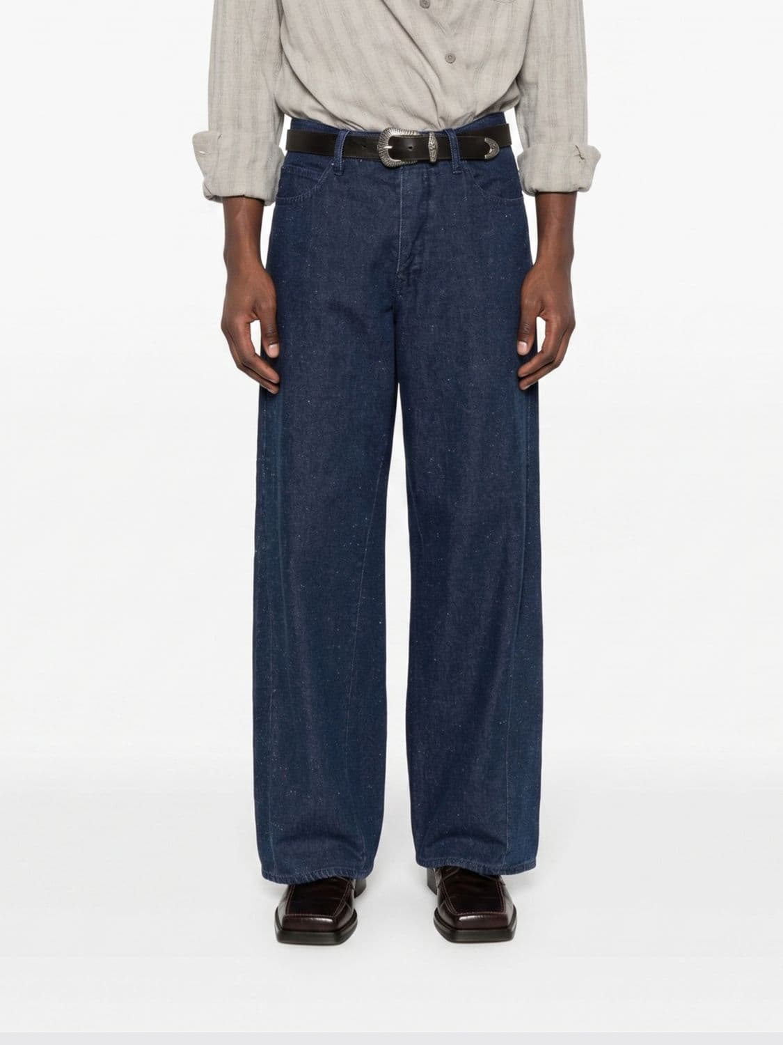 Sunflower Denim Wide-Leg Jeans