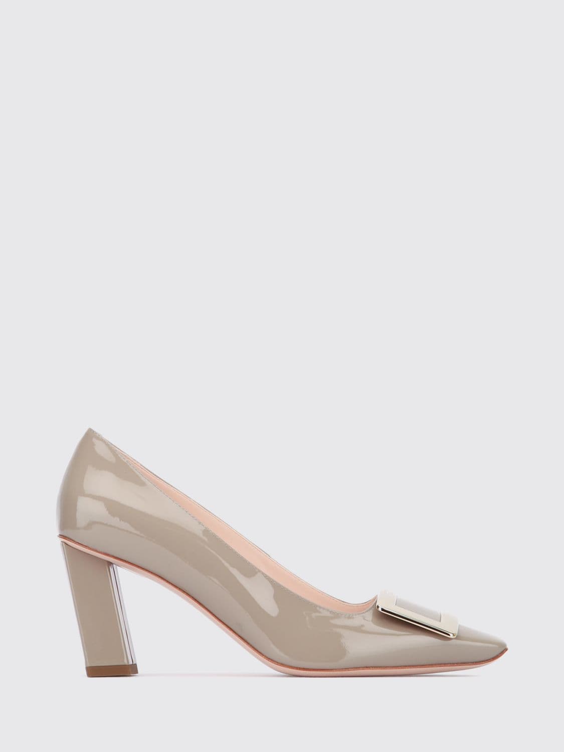 Roger Vivier Belle Vivier Buckle Patent Leather Pumps