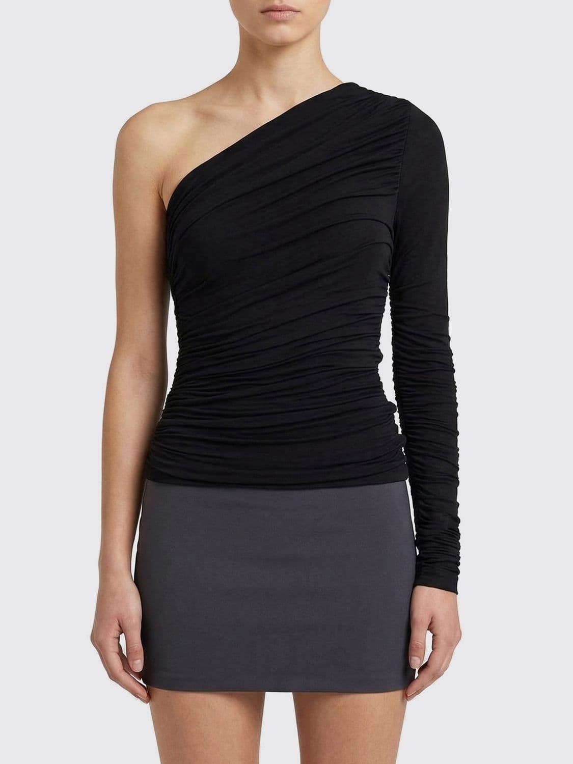 Agolde One-shoulder Lyocell Top