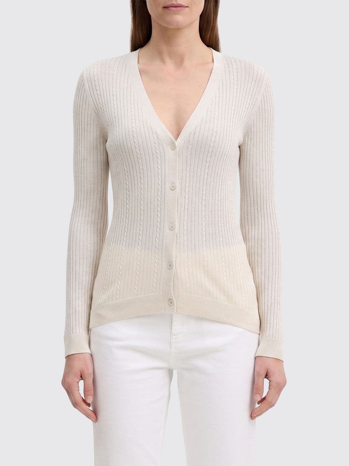 Liu Jo Viscose Knit Polo Shirt