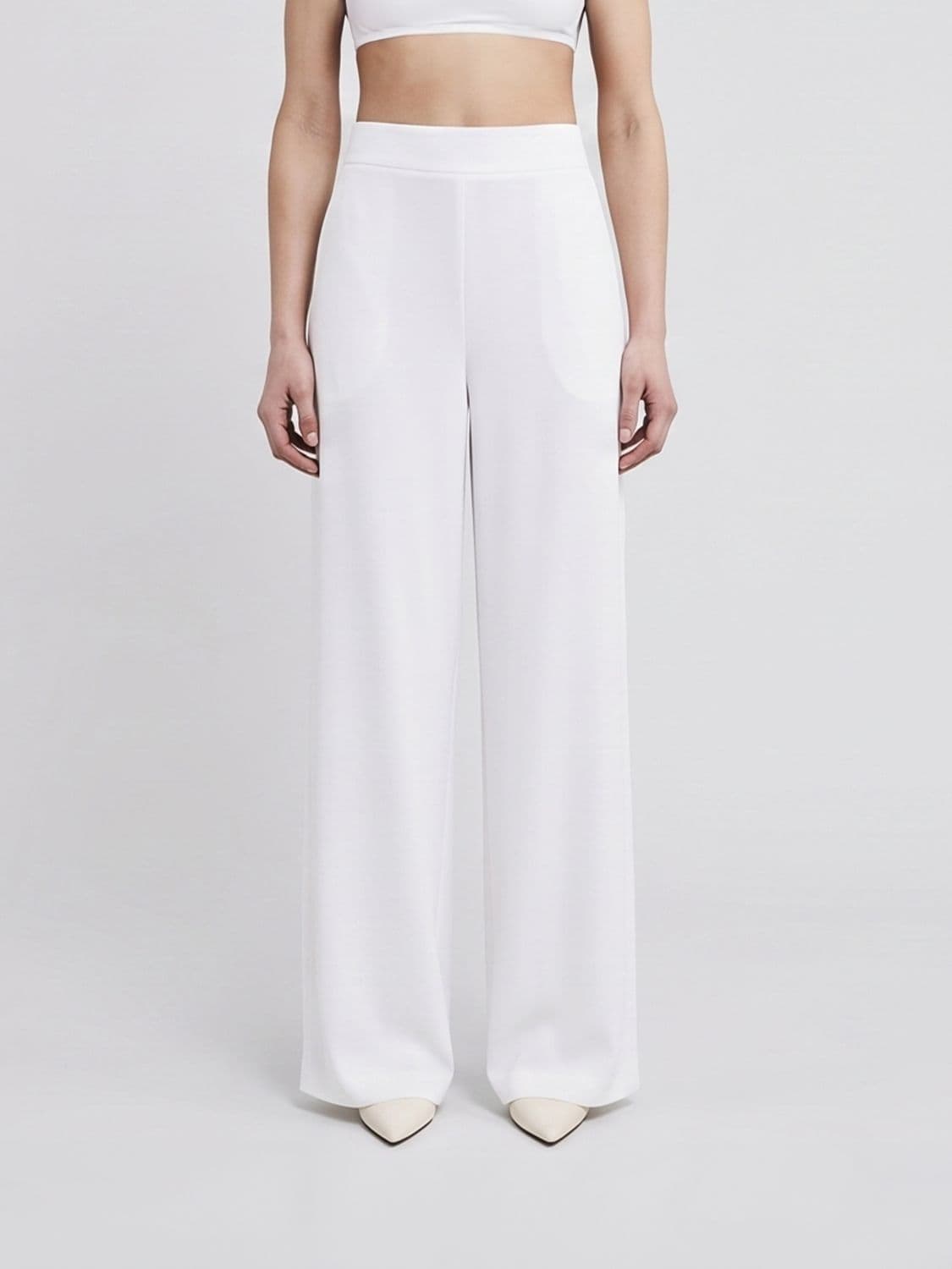 Patrizia Pepe Satin Trousers