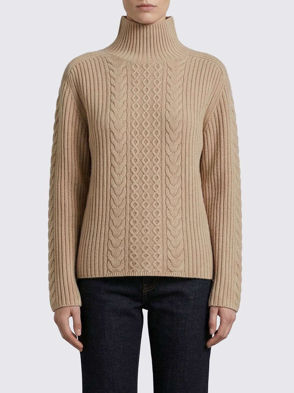's Max Mara Wool and Cashmere Turtleneck Jumper · L