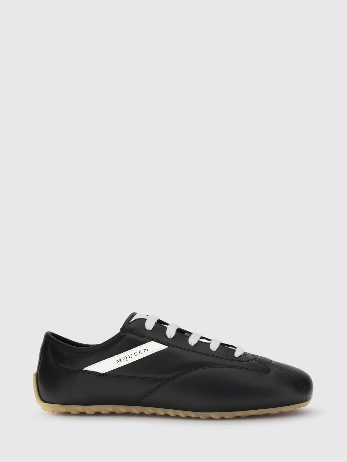 Mcqueen Boxe Leather Sneakers