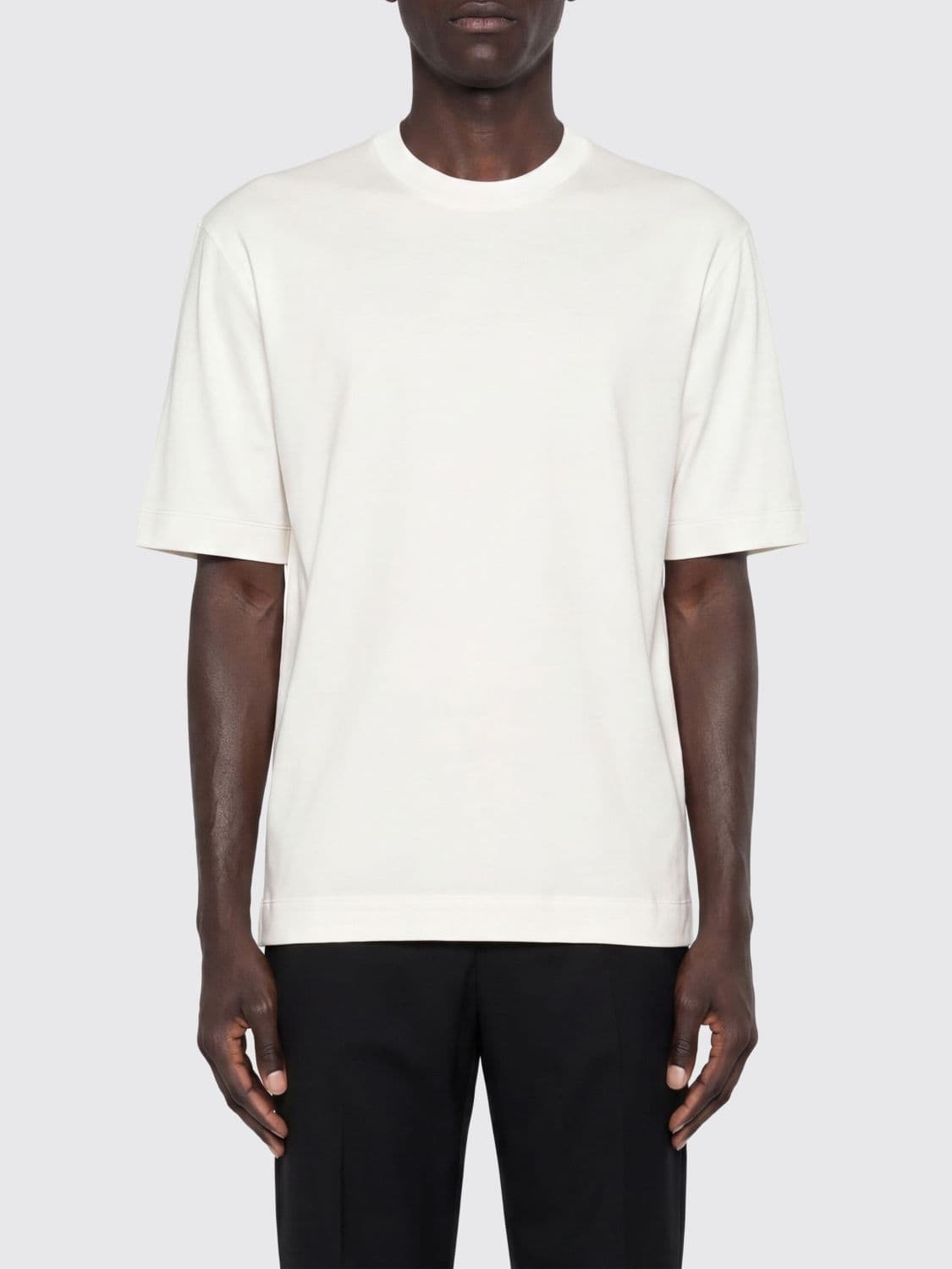 Zegna Cotton and Silk T-shirt
