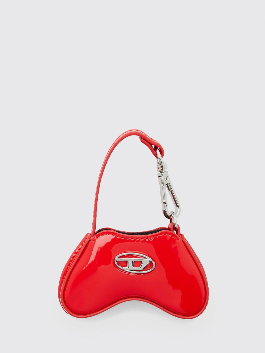 Diesel Play Patent Leather Charm with Mirror