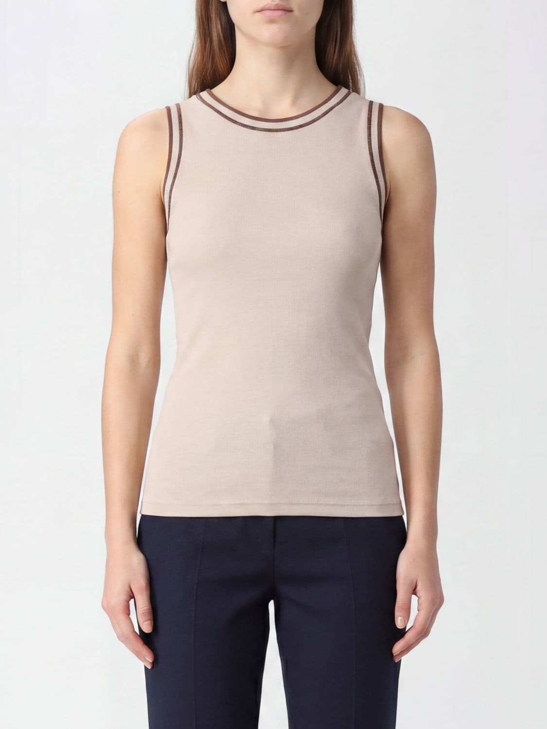 Fabiana Filippi Stretch Cotton Top