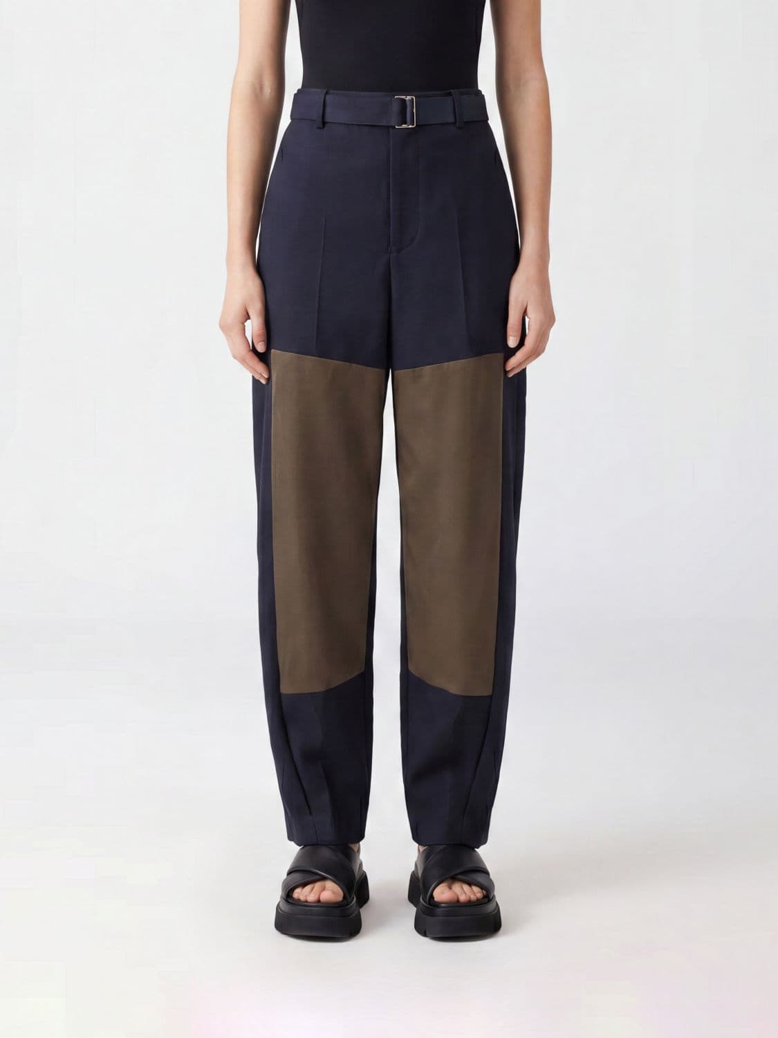 Sacai Mesh Wide-Leg Trousers