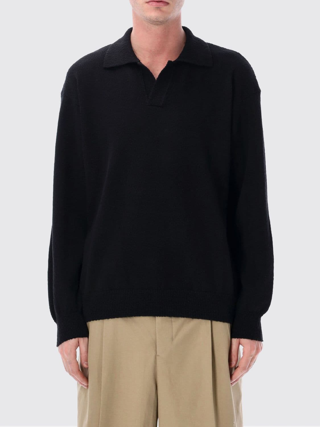 Roberto Collina Cotton Knit Polo Shirt · 48