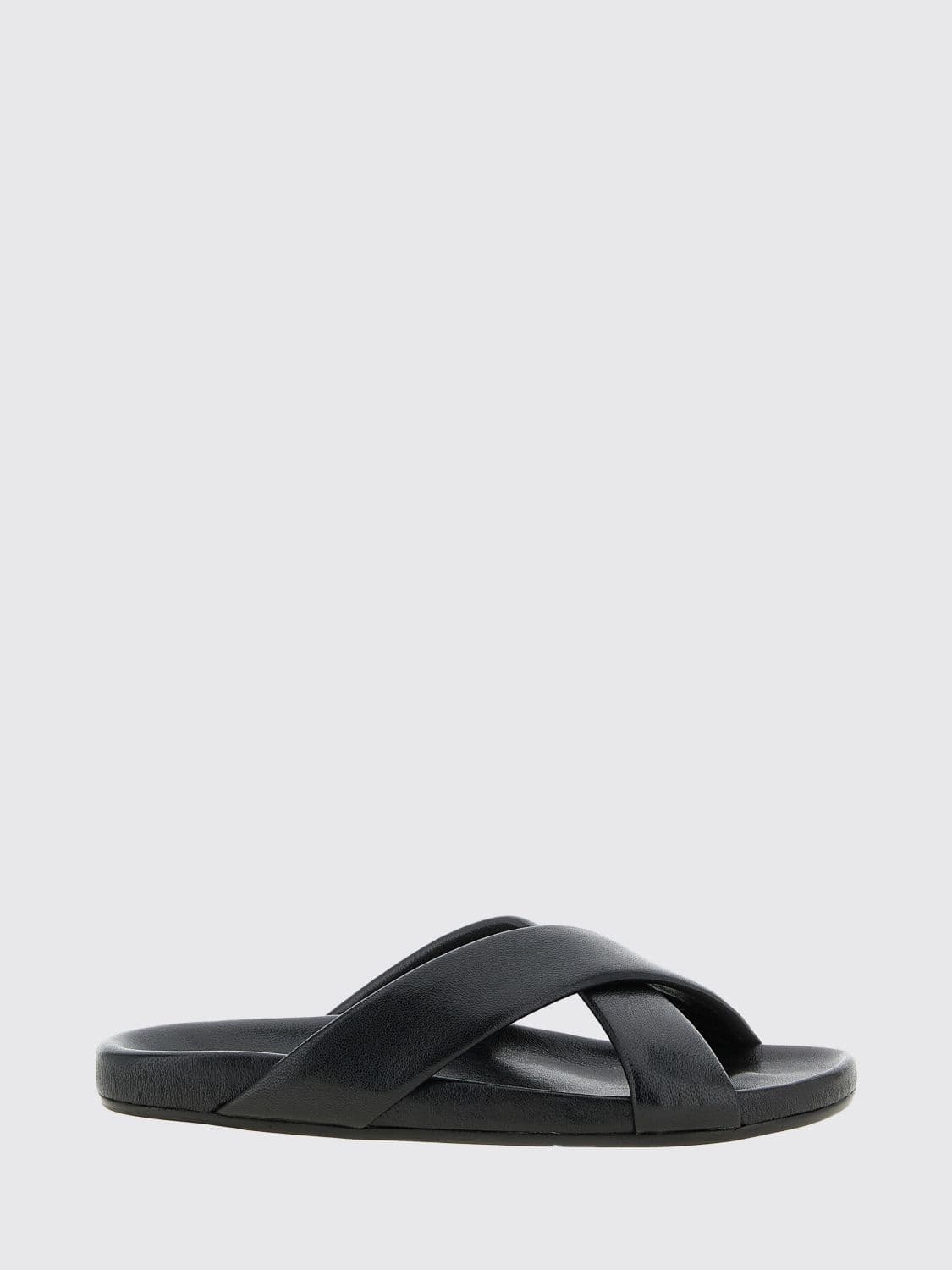 Saint Laurent Nichols Leather Sandals · 45
