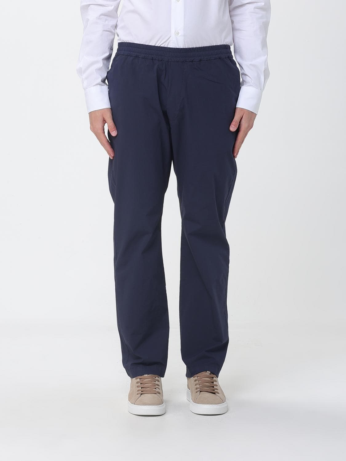 Barena Stretch Cotton Straight Trousers