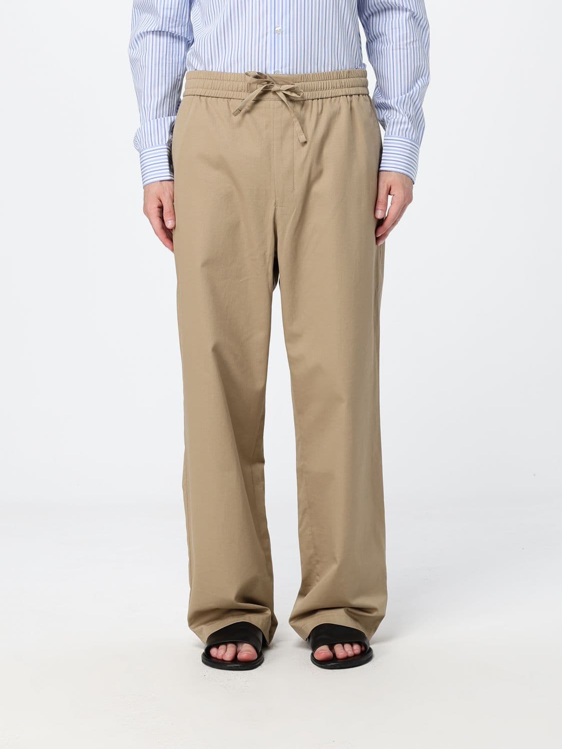 Ami Paris Pants Men color Beige · L