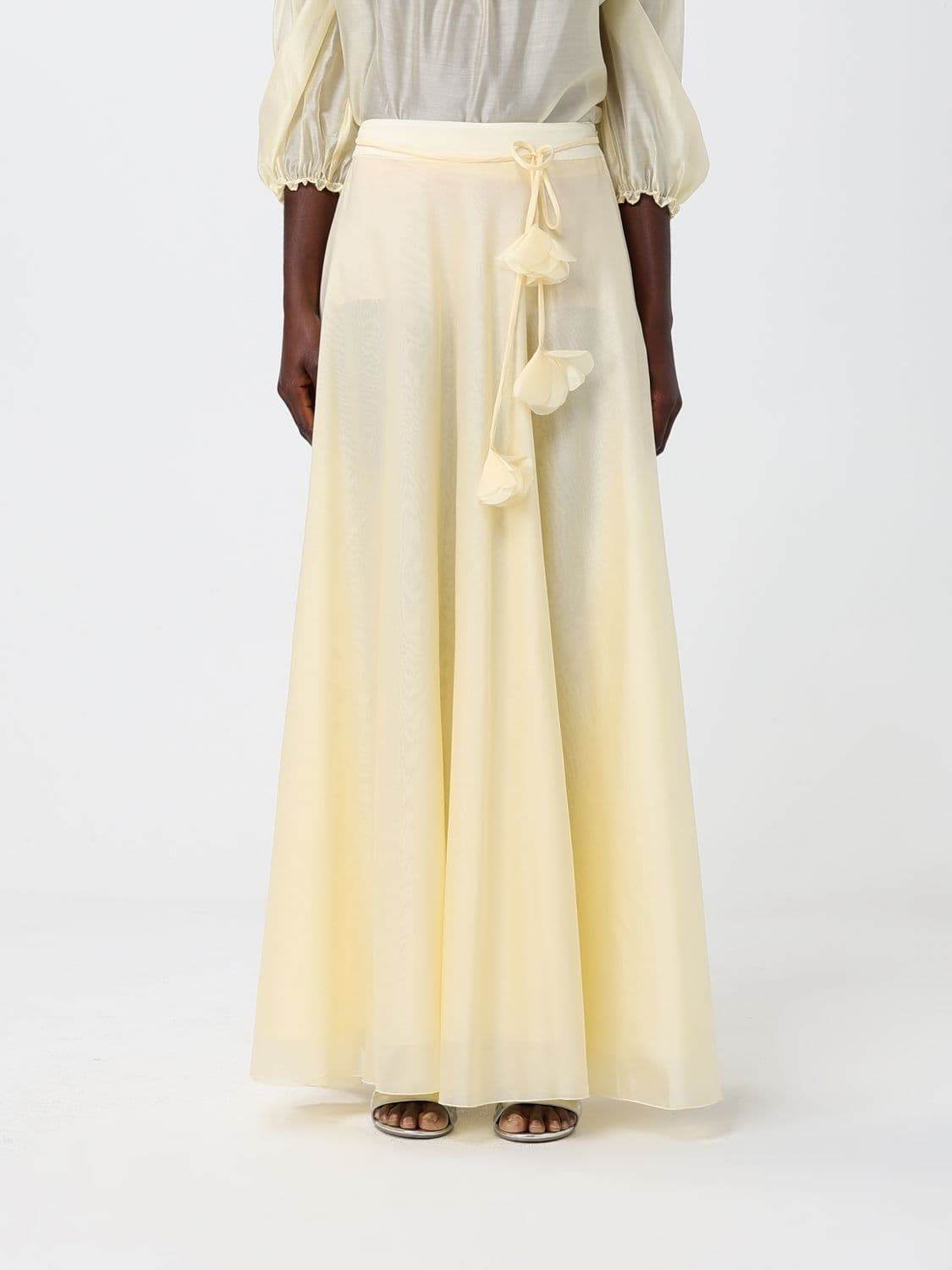 Hanita Chiffon Long Skirt