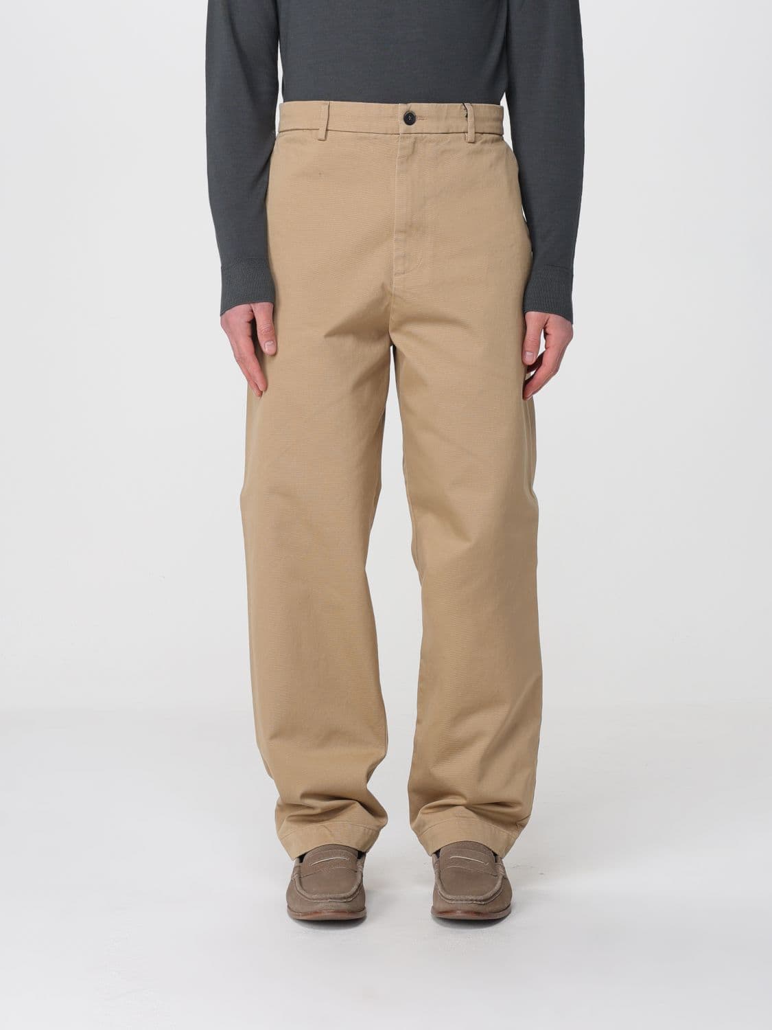 Barena Cotton Wide Leg Trousers