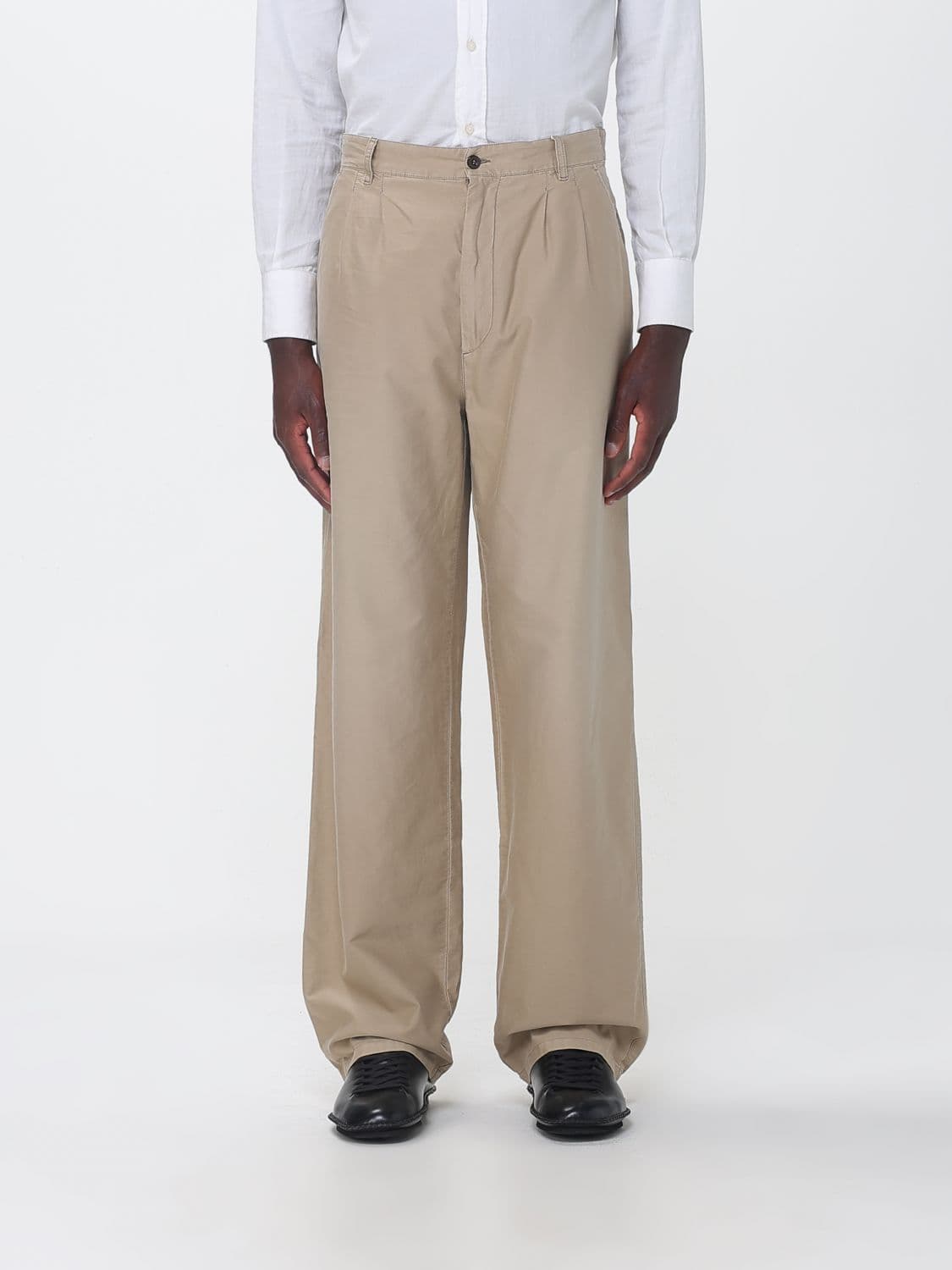 Maison Margiela Wide Cotton Trousers