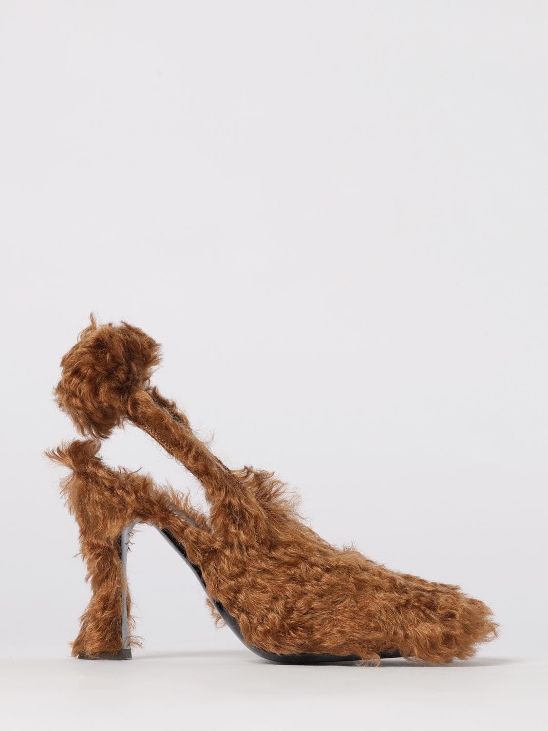 Moschino Couture Mohair Slingback