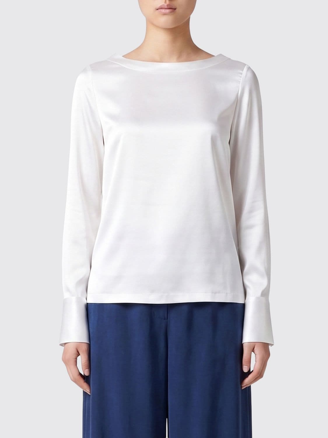 Mazzarelli Stretch Silk Blouse · 46