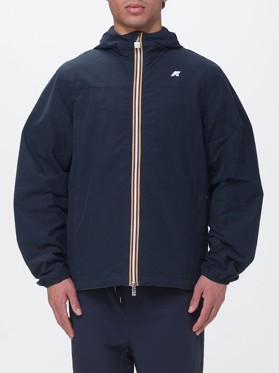 K-Way Jake Reversible Hooded Windbreaker