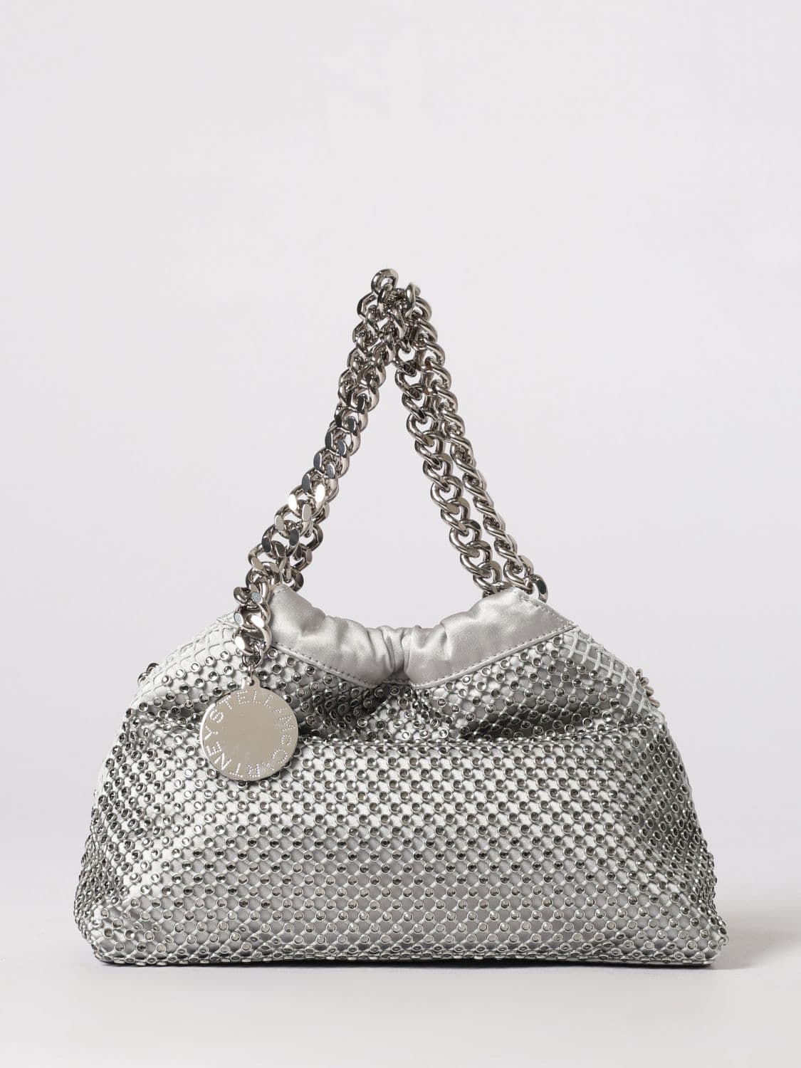 Stella Mccartney Falabella Bag in Satin with Rhinestones