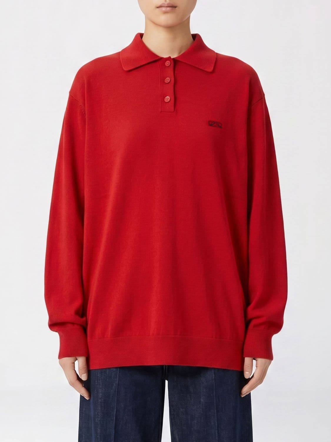 Loewe Cotton Polo Shirt with Logo