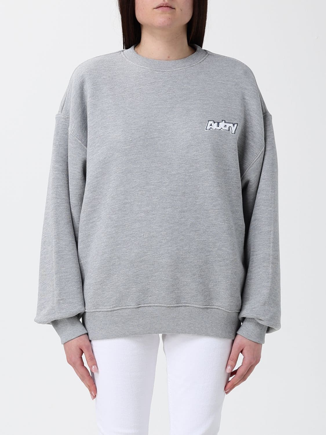 Autry Cotton Blend Crew Neck Sweatshirt