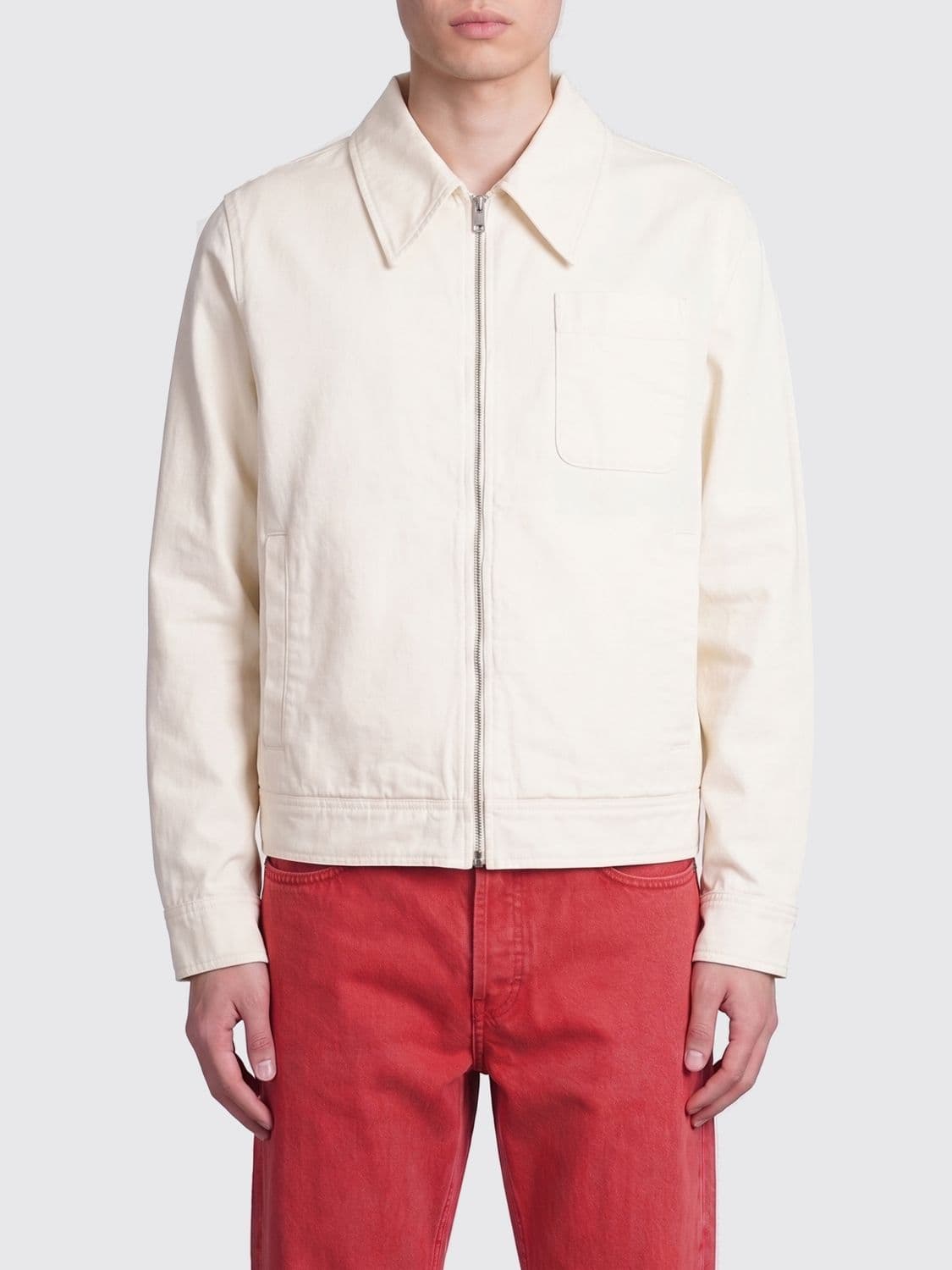 Ami Paris Cotton Shirt Jacket