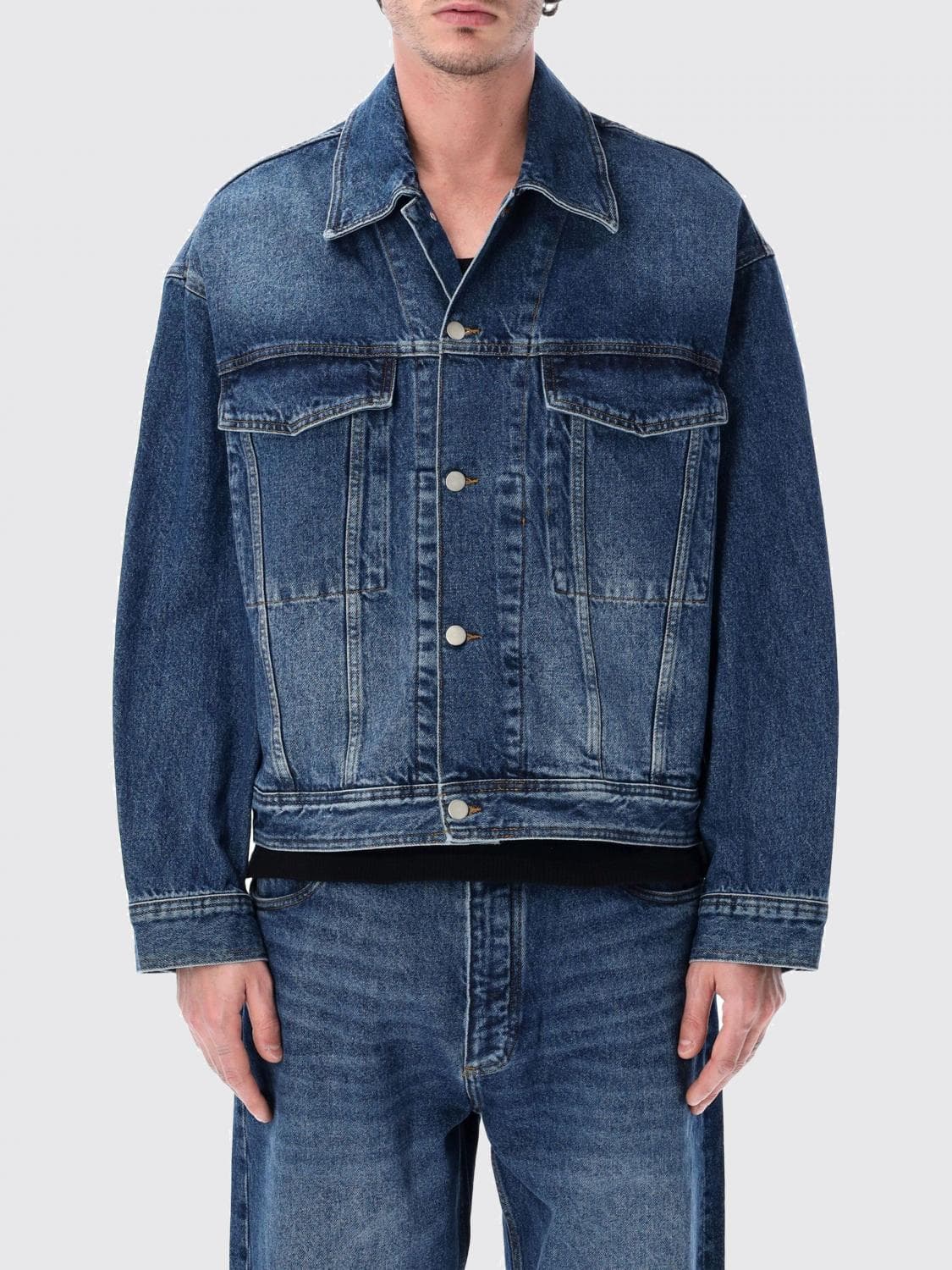 Studio Nicholson Cotton Denim Jacket